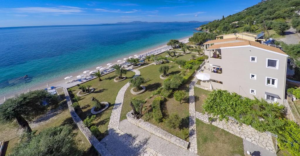 Krouzeri Beach Apartments Niszáki Kültér fotó