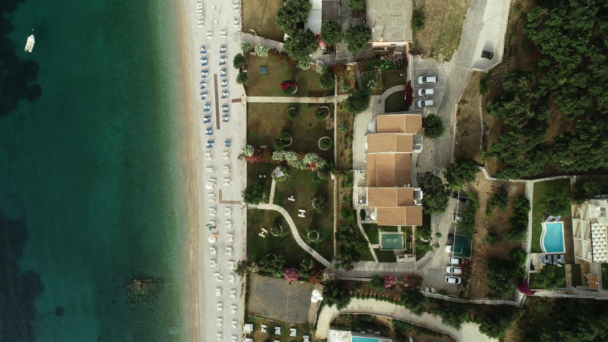 Krouzeri Beach Apartments Niszáki Kültér fotó
