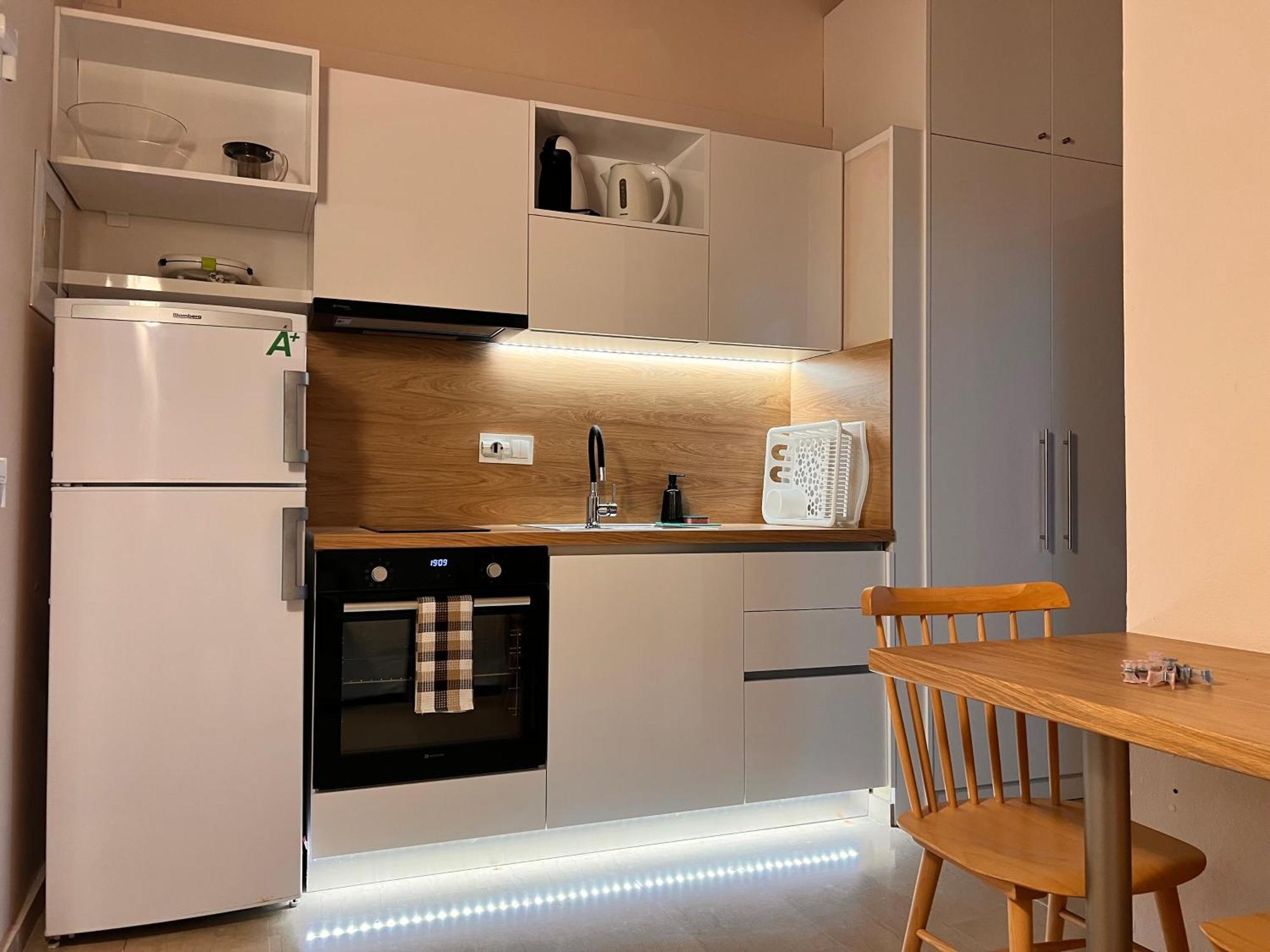 Krouzeri Beach Apartments Niszáki Kültér fotó