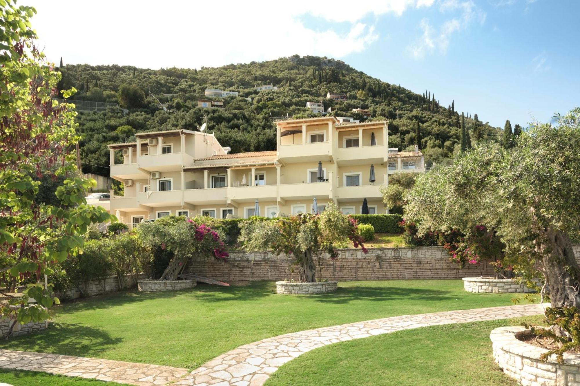 Krouzeri Beach Apartments Niszáki Kültér fotó