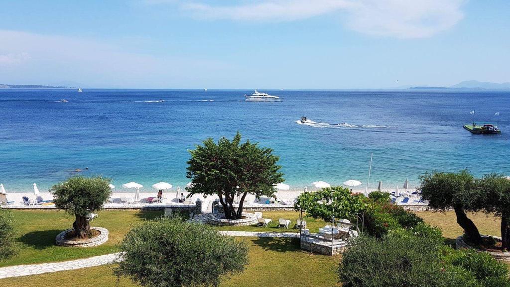 Krouzeri Beach Apartments Niszáki Kültér fotó