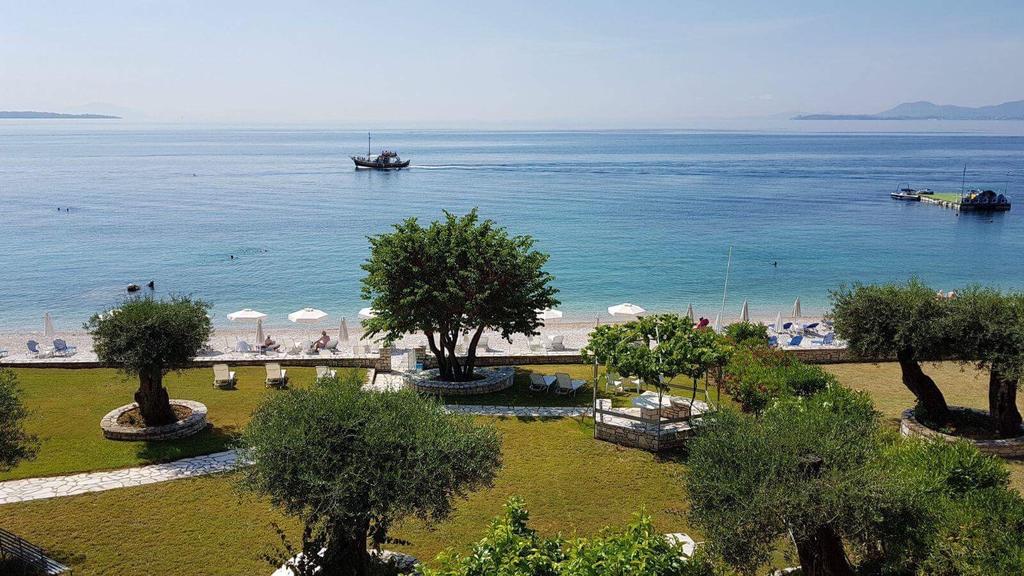 Krouzeri Beach Apartments Niszáki Kültér fotó